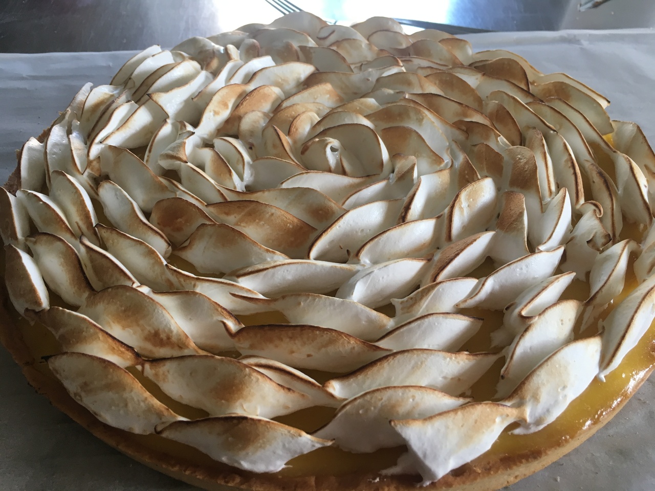 Tarte au citron meringuée